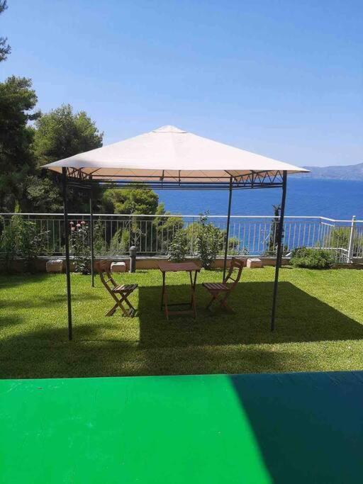 Amfiteatrico Sea View - Kalamos Attiki Lägenhet Markopoulon Oropou Exteriör bild