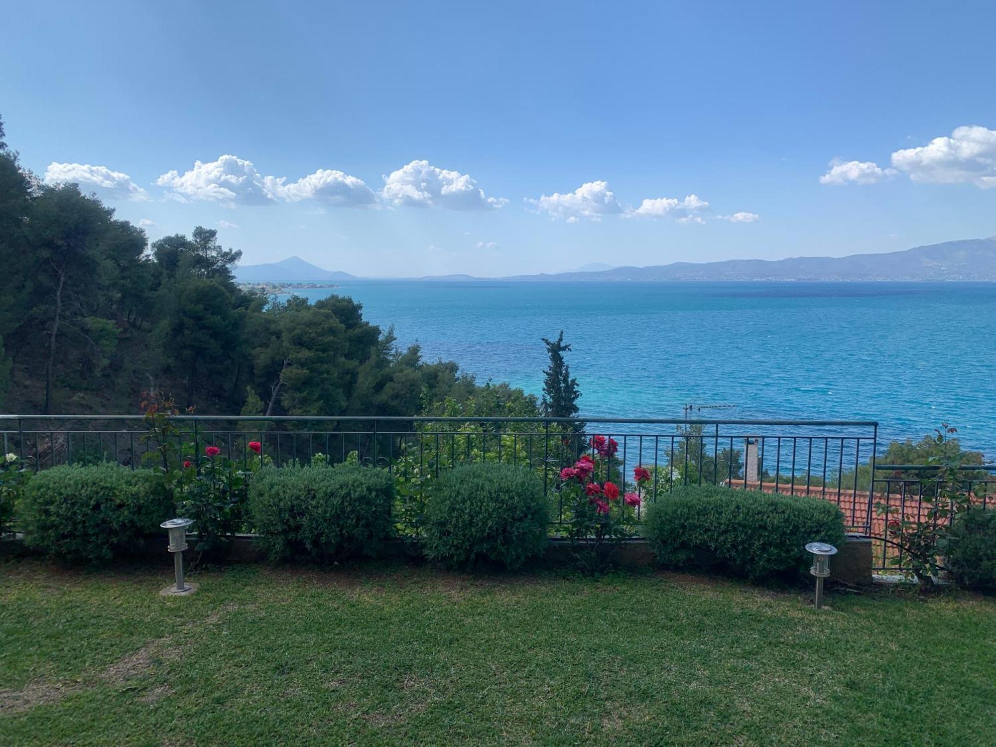 Amfiteatrico Sea View - Kalamos Attiki Lägenhet Markopoulon Oropou Exteriör bild